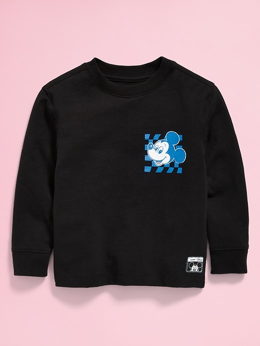 View large product image 2 of 4. Old Navy x Disney© Oversized Long-Sleeve Graphic T-Shirt for Toddler Boys