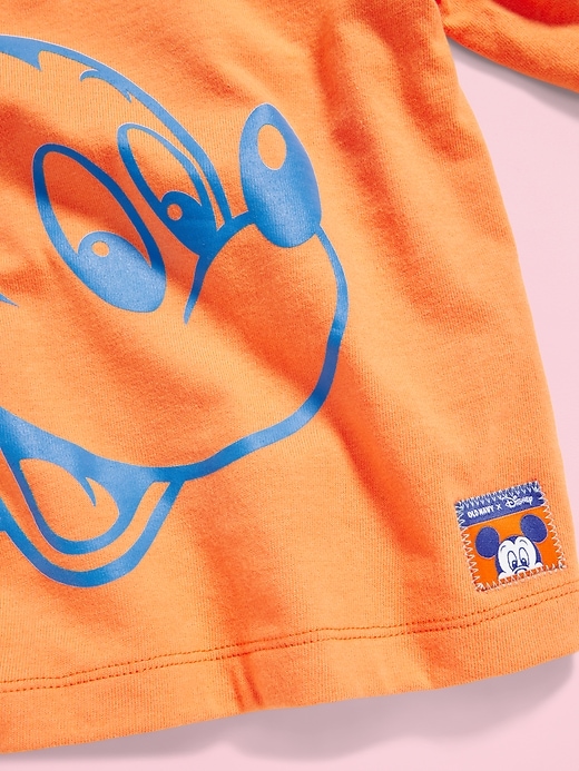 Image number 3 showing, Old Navy x Disney© Oversized Long-Sleeve Graphic T-Shirt for Toddler Boys