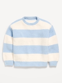Image number 2 showing, Oversized Crew-Neck Sweater for Girls
