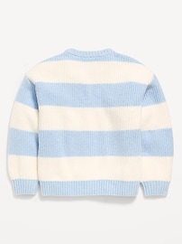Image number 3 showing, Oversized Crew-Neck Sweater for Girls