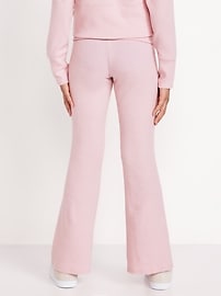 Image number 2 showing, CozePlush Zip Hoodie and Flare-Leg Pants Set for Girls