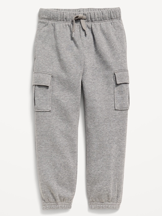 Image number 1 showing, Baggy Cargo Fleece Joggers for Toddler Boys
