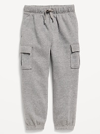 Image number 1 showing, Baggy Cargo Fleece Joggers for Toddler Boys
