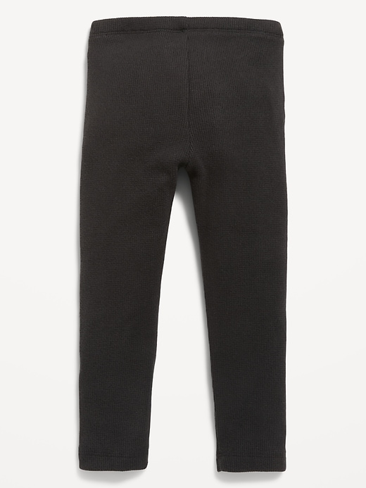 Image number 2 showing, Cozy Waffle-Knit Leggings for Toddler Girls