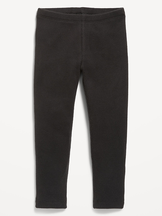 Image number 1 showing, Cozy Waffle-Knit Leggings for Toddler Girls