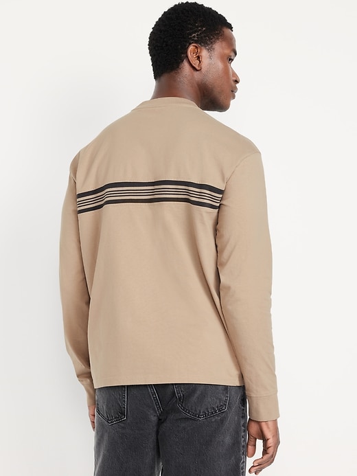Image number 5 showing, Heavyweight Chest-Stripe T-Shirt