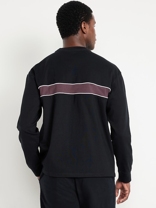 Image number 2 showing, Heavyweight Chest-Stripe T-Shirt