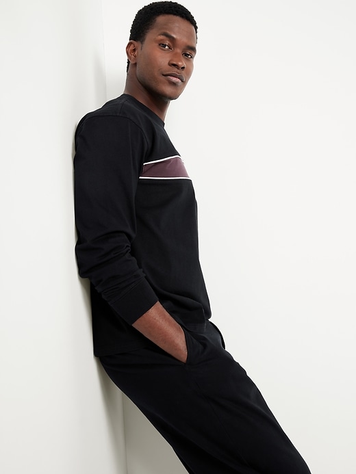 Image number 3 showing, Heavyweight Chest-Stripe T-Shirt