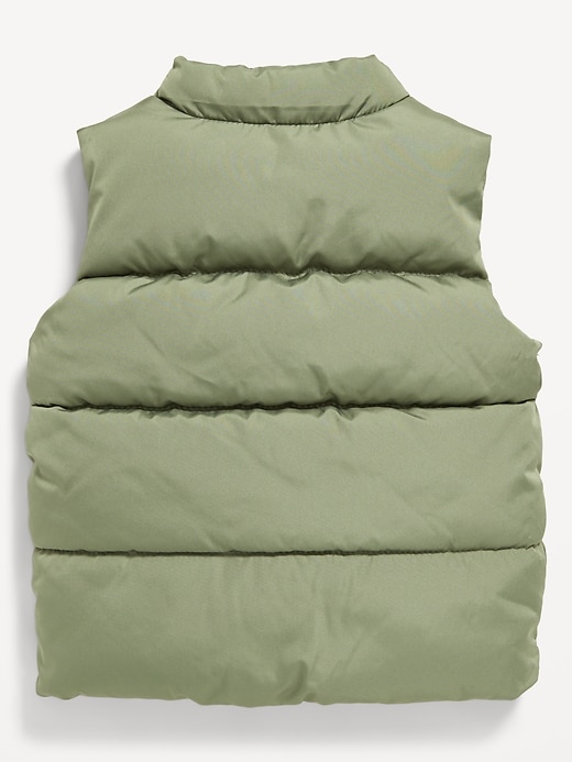 View large product image 2 of 2. Water-Resistant Frost-Free Puffer Vest for Baby