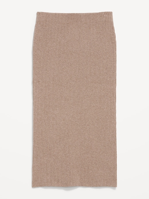 Image number 4 showing, SoSoft Ribbed Midi Sweater Skirt