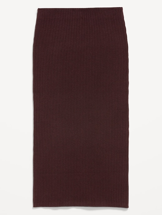 Image number 4 showing, SoSoft Ribbed Midi Sweater Skirt