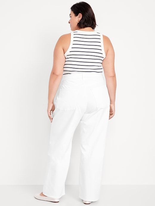 Image number 7 showing, Extra High-Waisted Wide-Leg Jeans