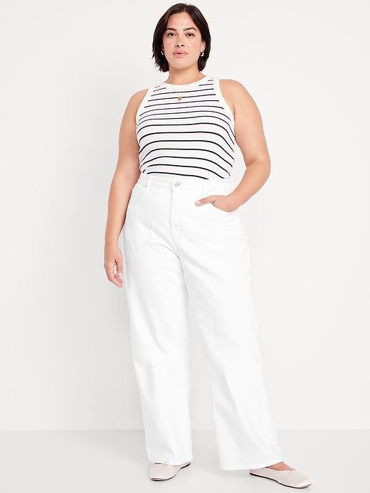Image number 6 showing, Extra High-Waisted Wide-Leg Jeans
