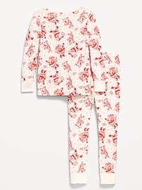 Image number 2 showing, Printed Snug-Fit Pajama Set for Toddler & Baby