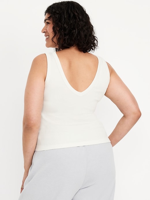 Image number 6 showing, Exhale Seamless Fitted Rib Tank