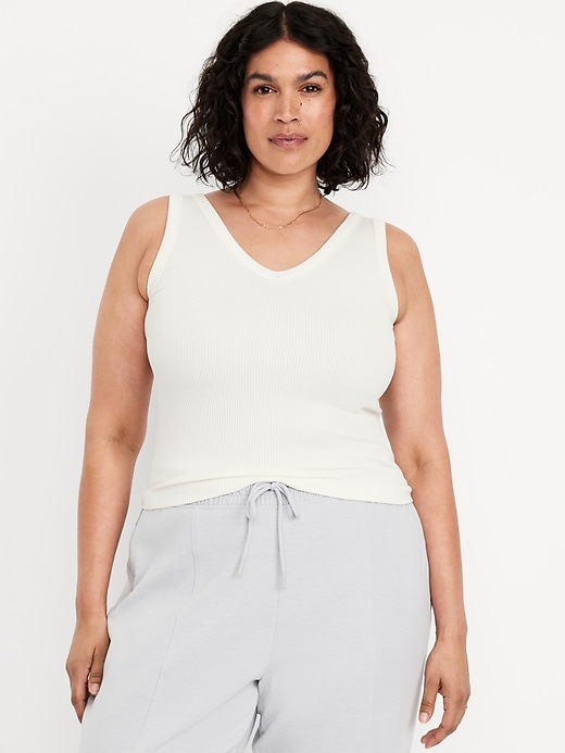 Image number 5 showing, Exhale Seamless Fitted Rib Tank