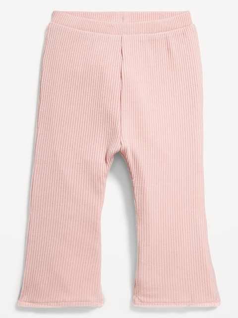 Legging côtelé évasé pour toute-petite fille