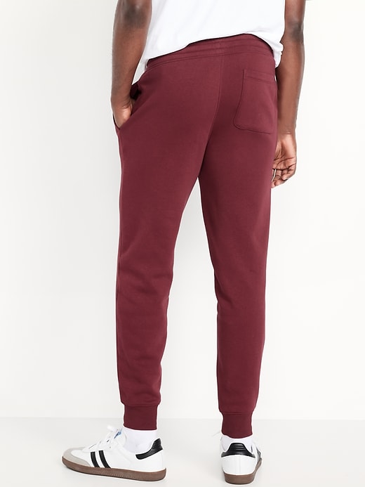 L'image numéro 2 présente Pantalon de jogging effilé en coton ouaté à logo