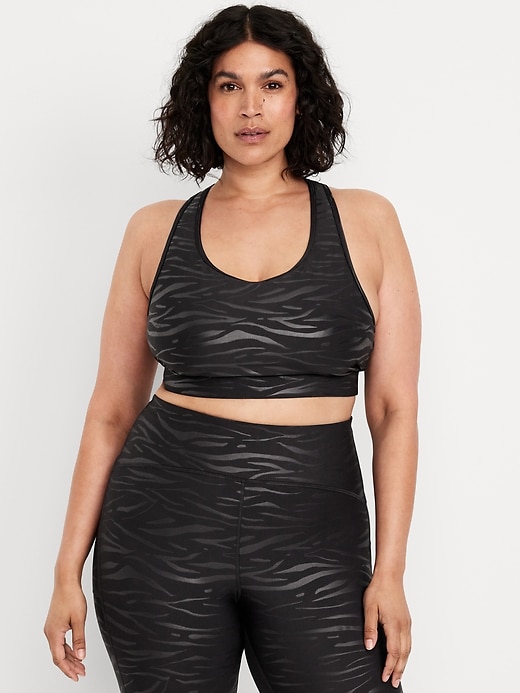 Image number 7 showing, Medium Support PowerSoft Racerback Sports Bra