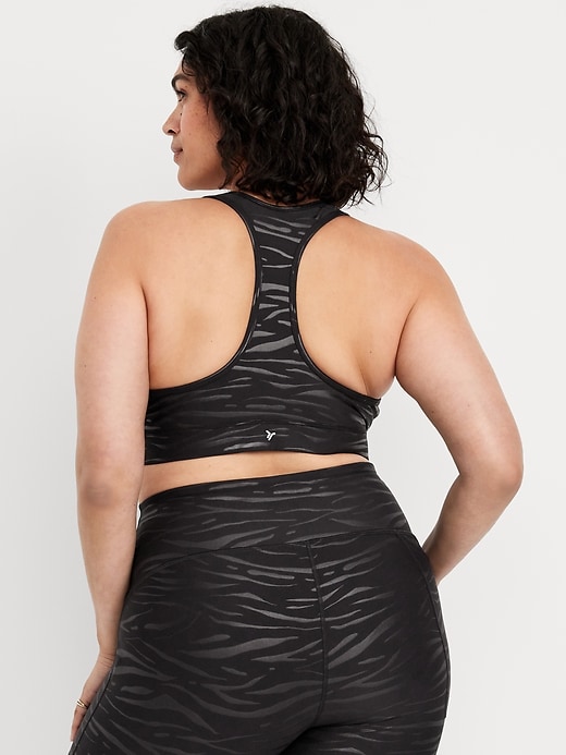 Image number 8 showing, Medium Support PowerSoft Racerback Sports Bra