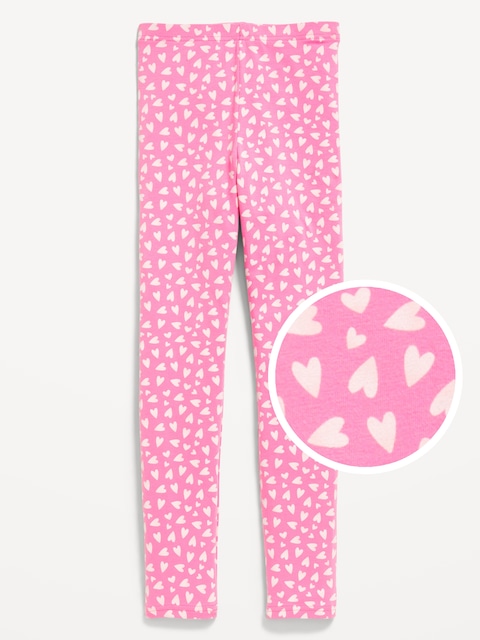 Printed Leggings for Girls - Multi