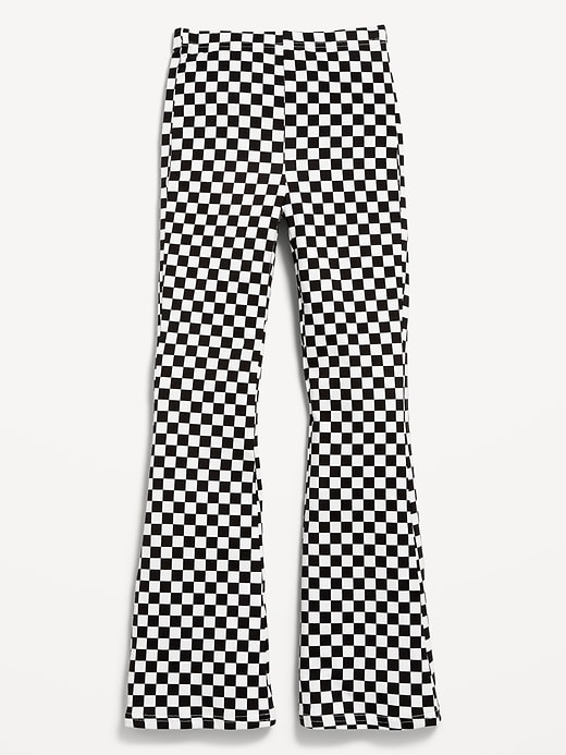 Image number 4 showing, Printed High-Waisted Flared Leggings for Girls