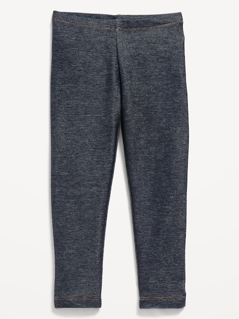Faux-Jean Leggings for Toddler Girls