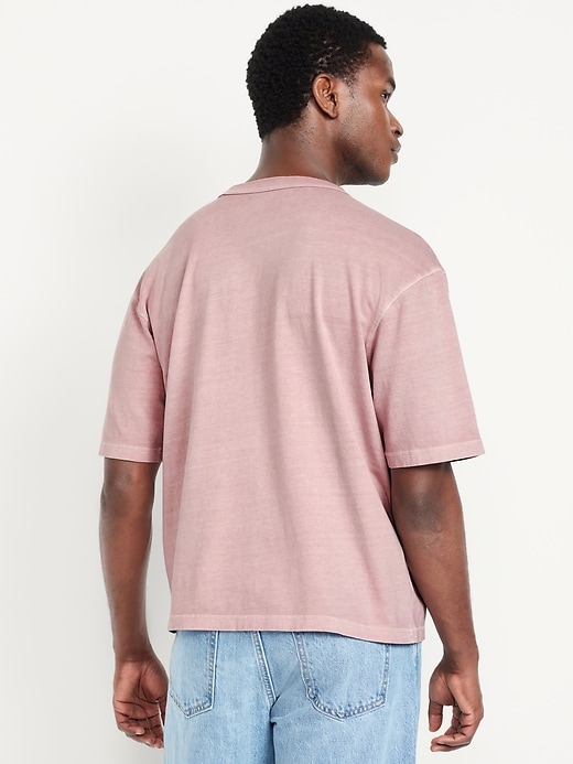 Image number 5 showing, Garment-Dyed Cropped T-Shirt