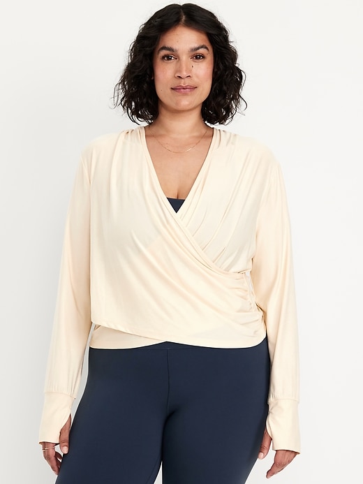 Image number 7 showing, CloudMotion Cross-Front Hoodie