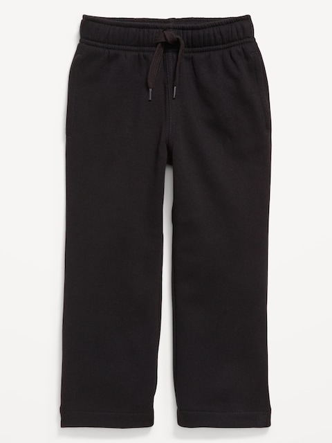 Favorite Fleece Straight-Leg Sweatpants for Toddler Boys - Black Jack