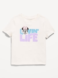 Image number 1 showing, Disney© Minnie Mouse Graphic T-Shirt for Toddler Girls