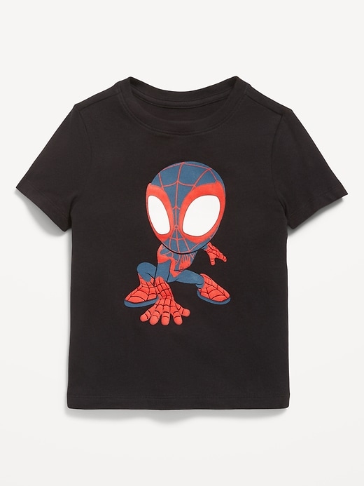 L'image numéro 1 présente T-shirt à imprimé de Spider-Man de Marvel™ unisexe pour tout-petit