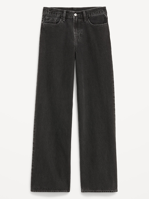Image number 6 showing, Mid-Rise Wow Baggy Wide-Leg Jeans
