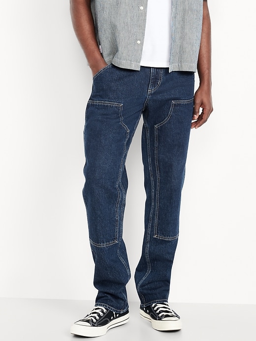Image number 1 showing, 90's Straight Built-In Flex Carpenter Jeans
