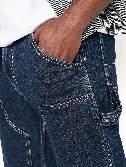 Image number 4 showing, 90's Straight Built-In Flex Carpenter Jeans