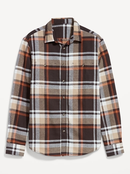 Image number 4 showing, Plaid Flannel Pocket Shirt