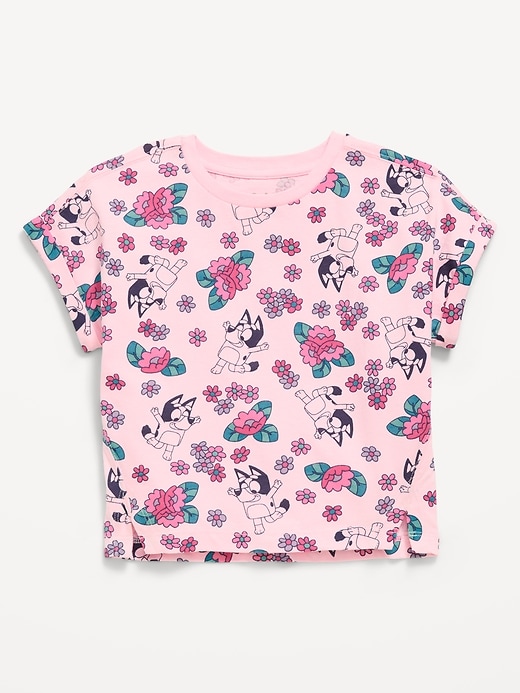 Image number 1 showing, Dolman-Sleeve Licensed Graphic T-Shirt for Toddler Girls