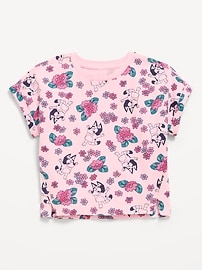 Image number 1 showing, Dolman-Sleeve Licensed Graphic T-Shirt for Toddler Girls