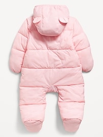 Image number 2 showing, Unisex Water-Resistant Frost Free Puffer Snowsuit for Baby
