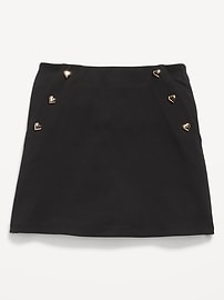 Image number 1 showing, Jacquard-Knit Sailor Skort for Girls