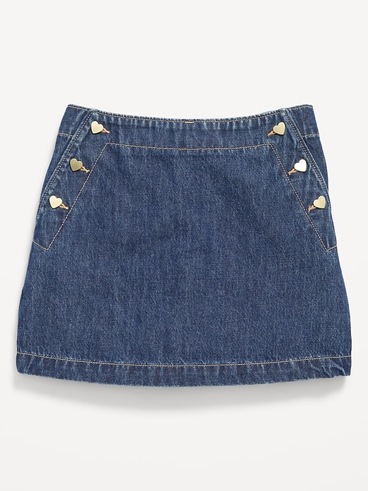 Image number 4 showing, Jean Sailor Skort for Girls