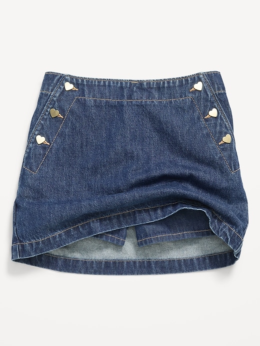 Image number 5 showing, Jean Sailor Skort for Girls