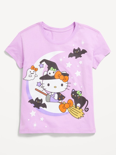 T-shirt à imprimé d’Halloween Hello Kitty® pour fille - Violet