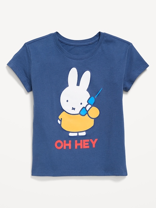 View large product image 1 of 2. Miffy™ Graphic T-Shirt for Girls