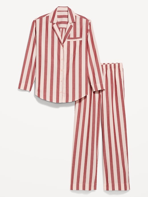 Image number 4 showing, Poplin Pajama Pant Set