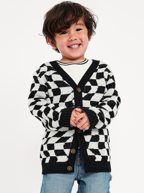 Oversized Cardigan Sweater for Toddler Boys