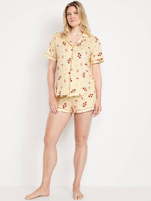 Image number 1 showing, Maternity Classic Pajama Short Set