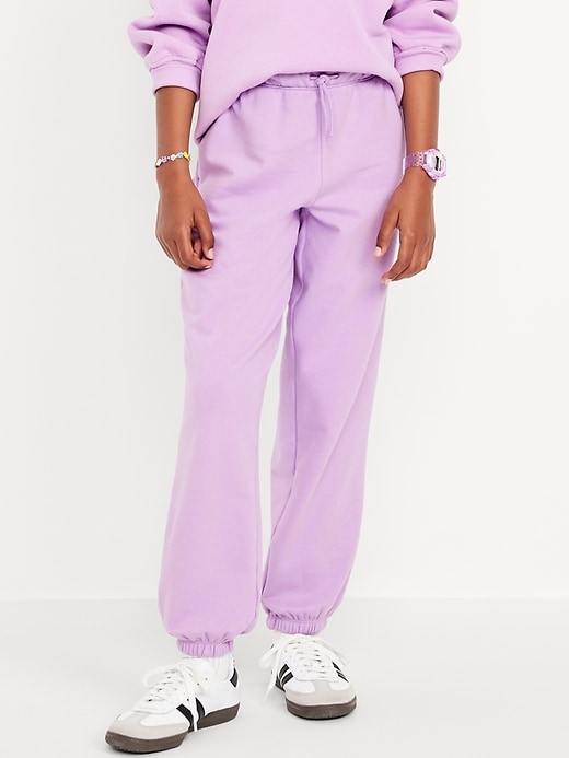 View large product image 1 of 4. Favorite Fleece High-Waisted Jogger Sweatpants for Girls