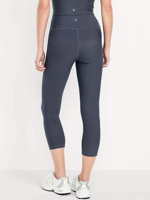 Image number 2 showing, High-Waisted PowerSoft Crop Leggings