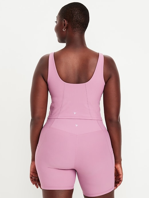 Image number 6 showing, Light Support PowerSoft Longline Sports Bra